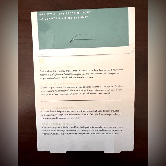 Patchology Flashmasque 5 Minute Sheet Mask – Illuminate 4ct NIB - Picture 8 of 8